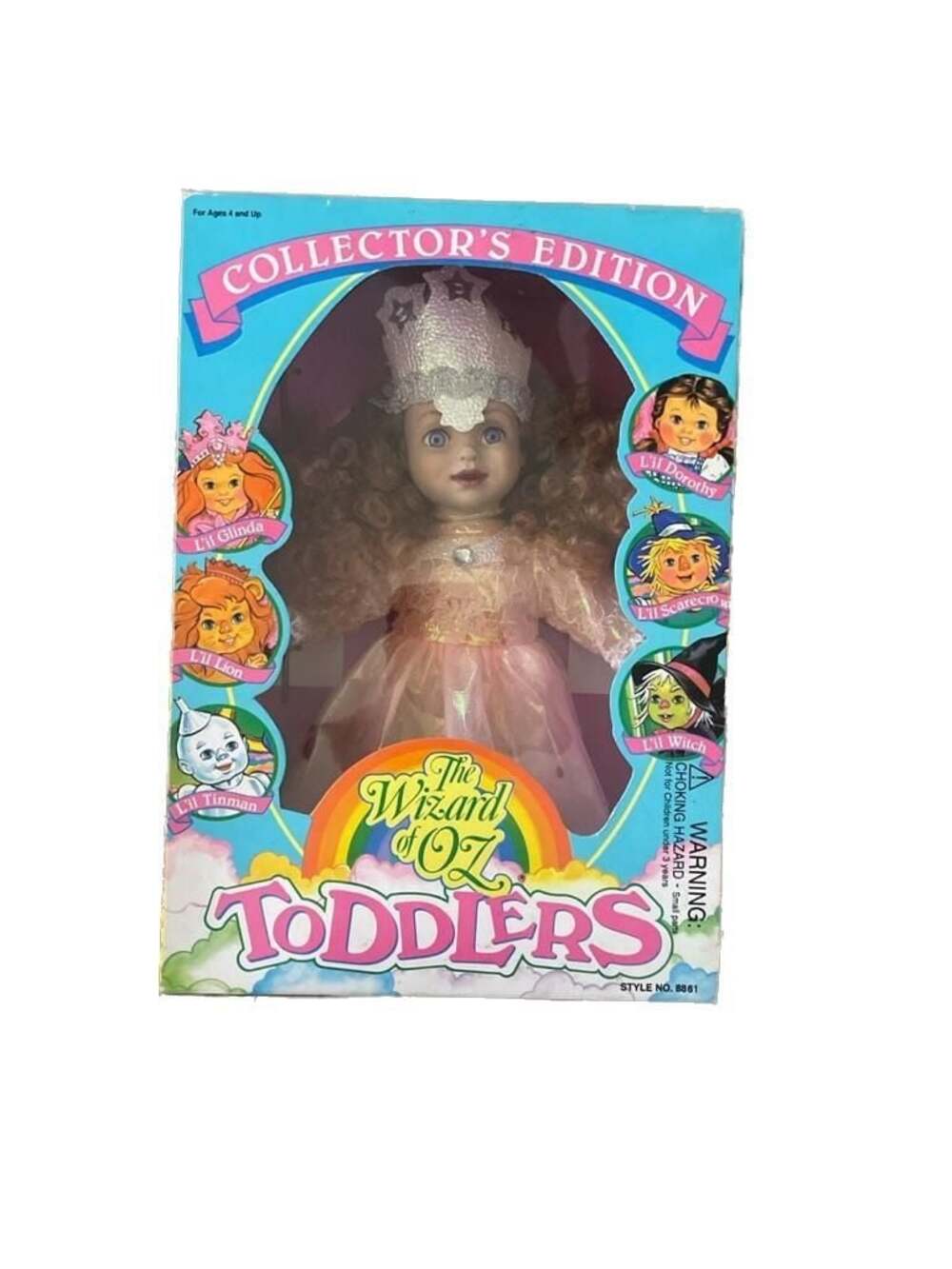 1993 Sky Kids The Wizard of Oz Toddlers Collector's Edition L'il Glinda Doll